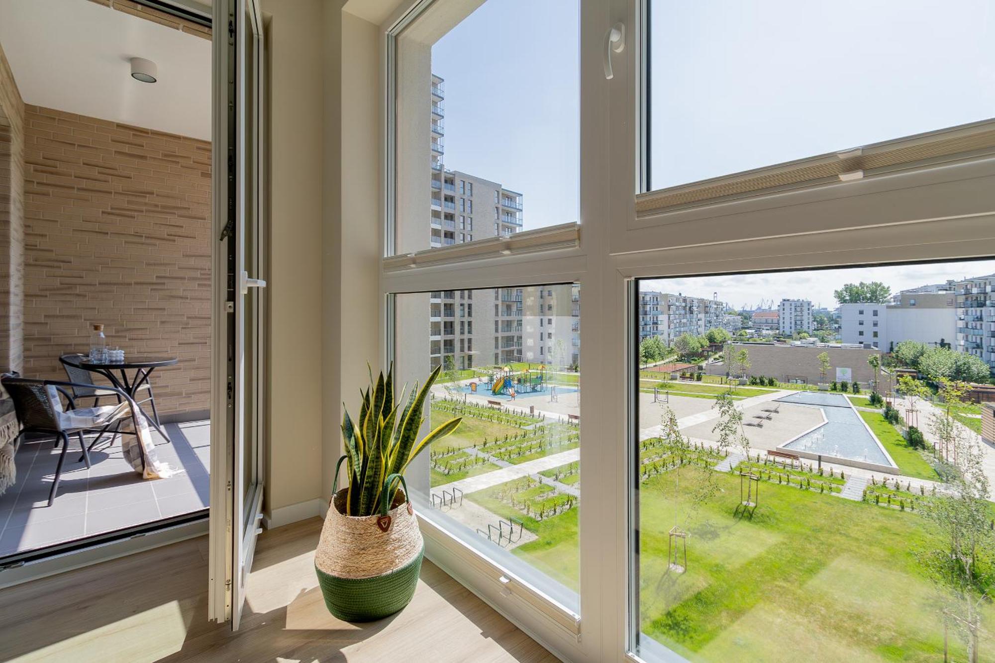 Glow Apartments, Apartamenty Nowa Letnica Gdańsk Zewnętrze zdjęcie