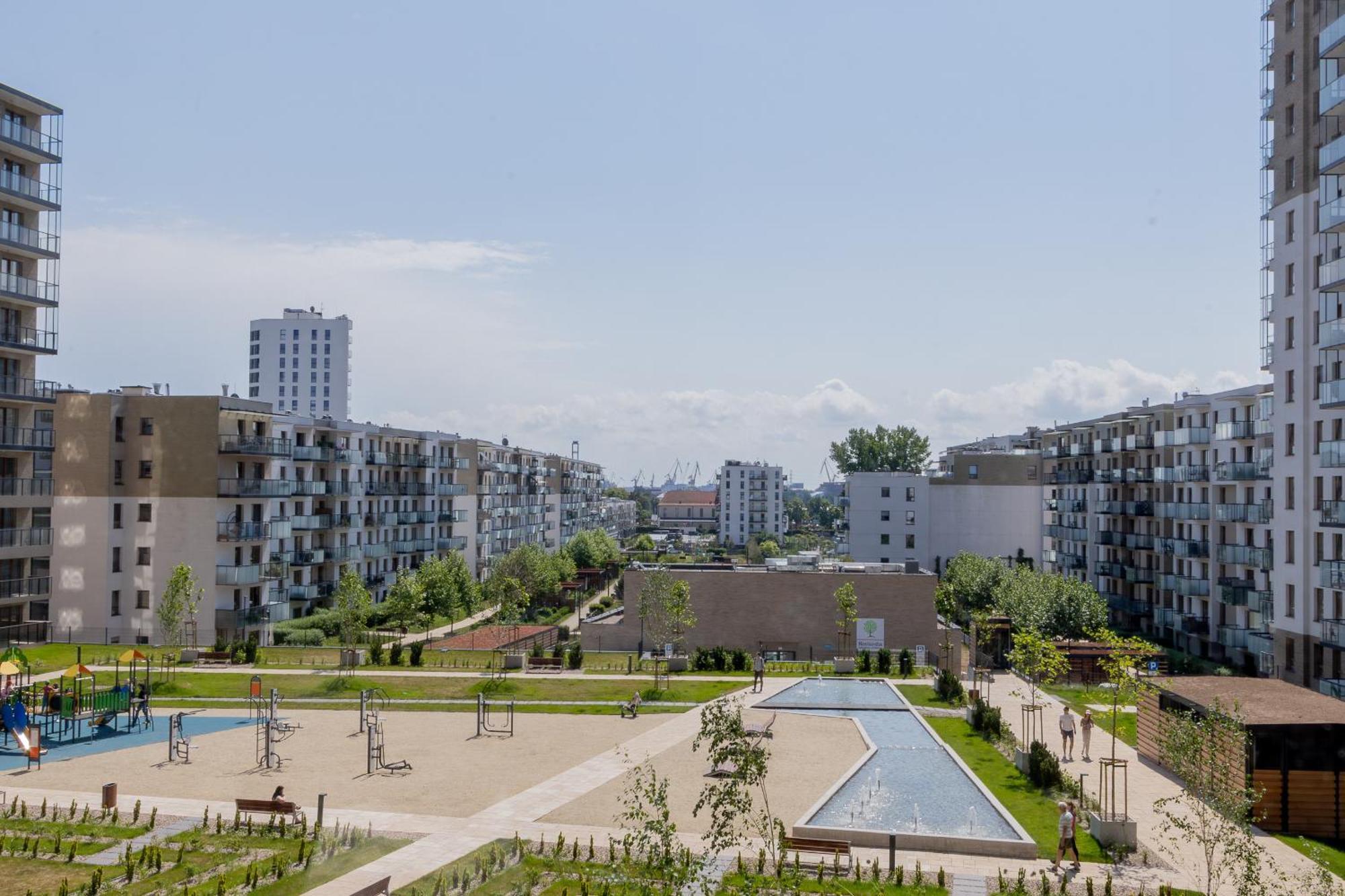 Glow Apartments, Apartamenty Nowa Letnica Gdańsk Zewnętrze zdjęcie